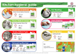 JANGRO KITCHEN HYGIENE GUIDE WALL CHART - A3